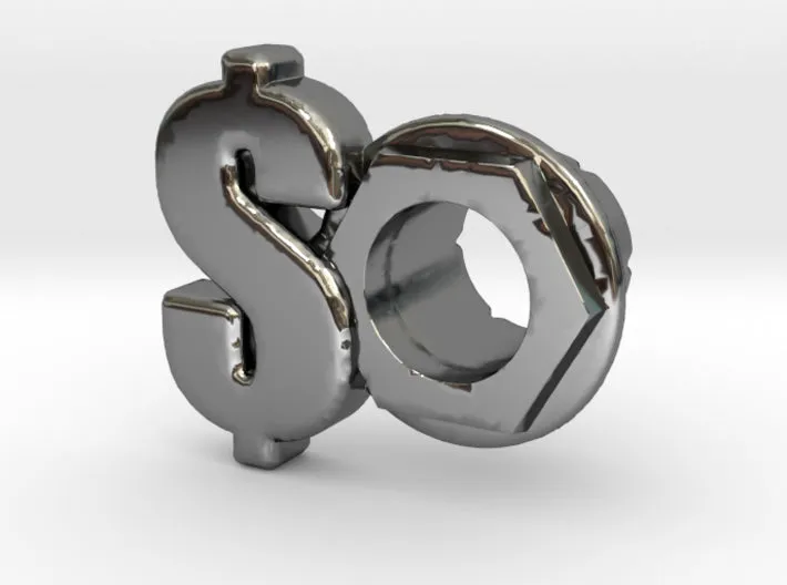 ($) Octagon 3D Eyelet 4/16 Inch Right Hole