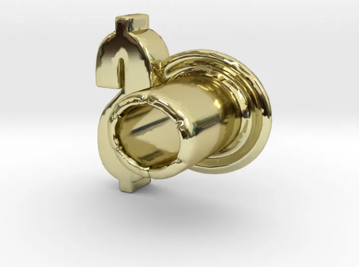 ($) Round 3D Eyelet 3/16 Inch Right Hole