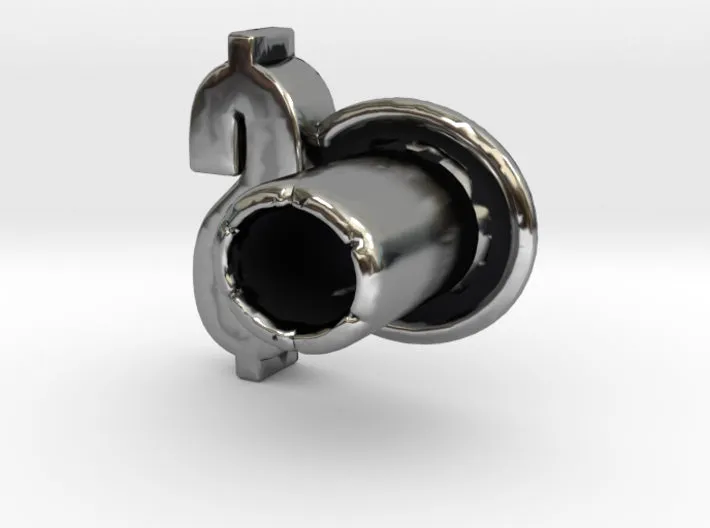 ($) Round 3D Eyelet 3/16 Inch Right Hole
