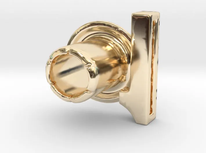 (1) Round 3D Eyelet 3/16 Inch Left Hole