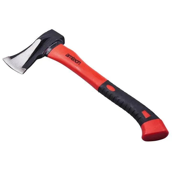1kg Anti Jam Head Hand Axe Fibreglass Shaft Rubber Grip