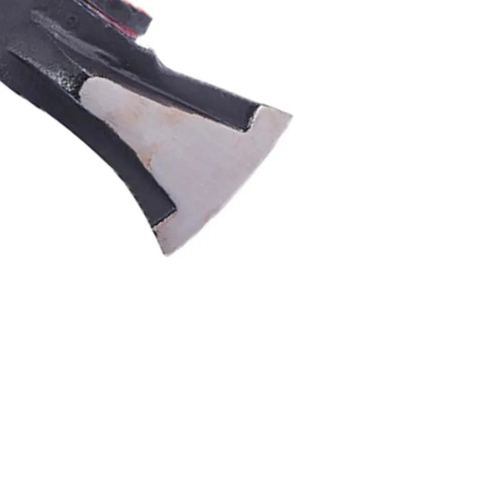1kg Anti Jam Head Hand Axe Fibreglass Shaft Rubber Grip