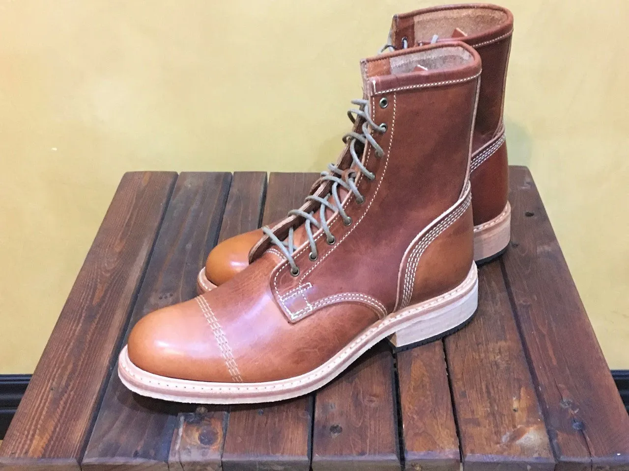 4114R Timberland 9-Eye Boots Rust