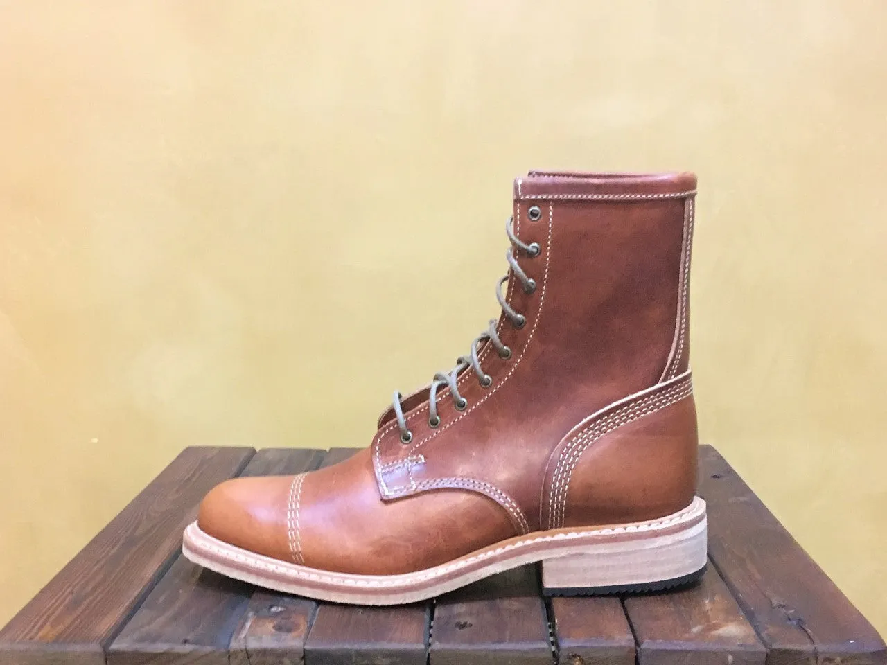 4114R Timberland 9-Eye Boots Rust