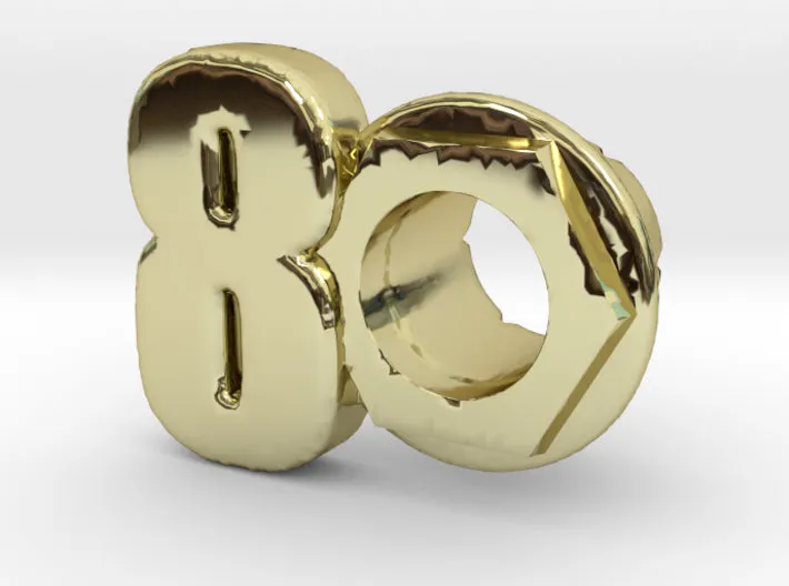 (8) Octagon 3D Eyelet 4/16 Inch Right Hole