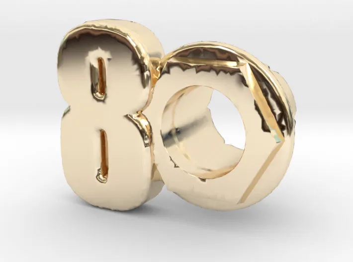 (8) Octagon 3D Eyelet 4/16 Inch Right Hole