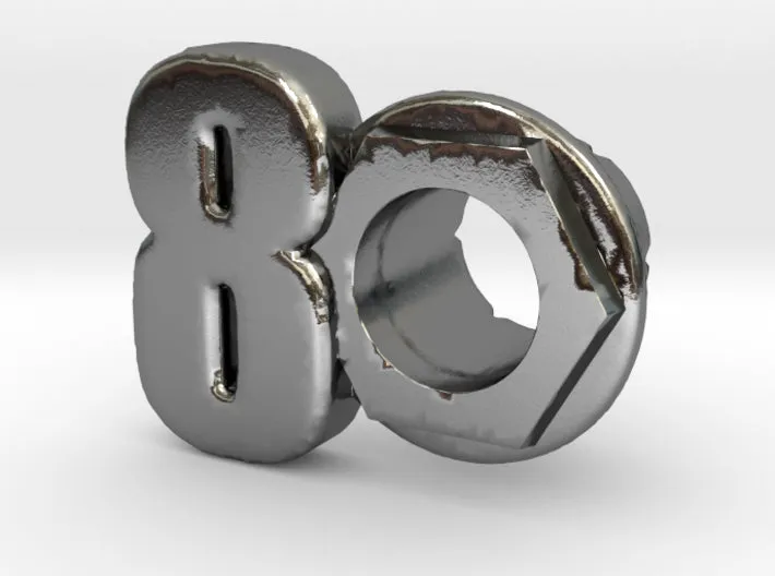 (8) Octagon 3D Eyelet 4/16 Inch Right Hole
