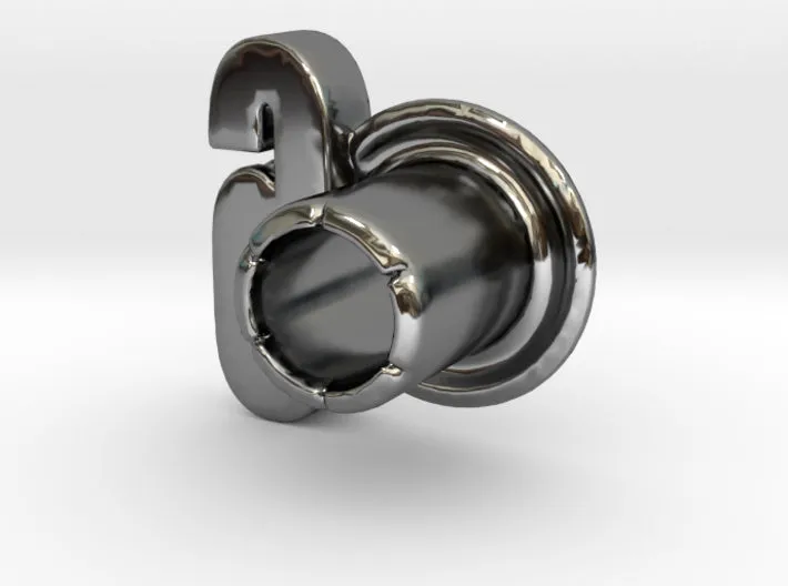 (9) Round 3D Eyelet 3/16 Inch Right Hole