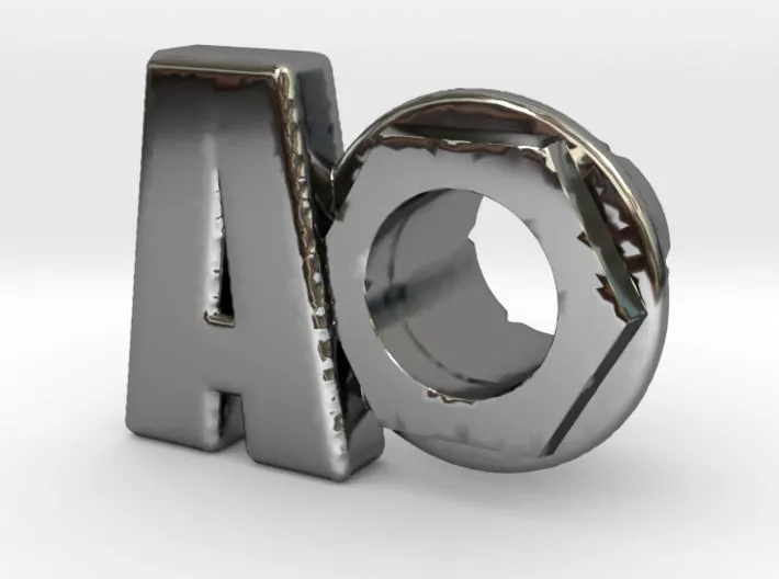 (A) Octagon 3D Eyelet 4/16 Inch Right Hole