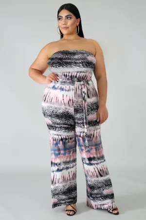 Abstract Jumpsuit