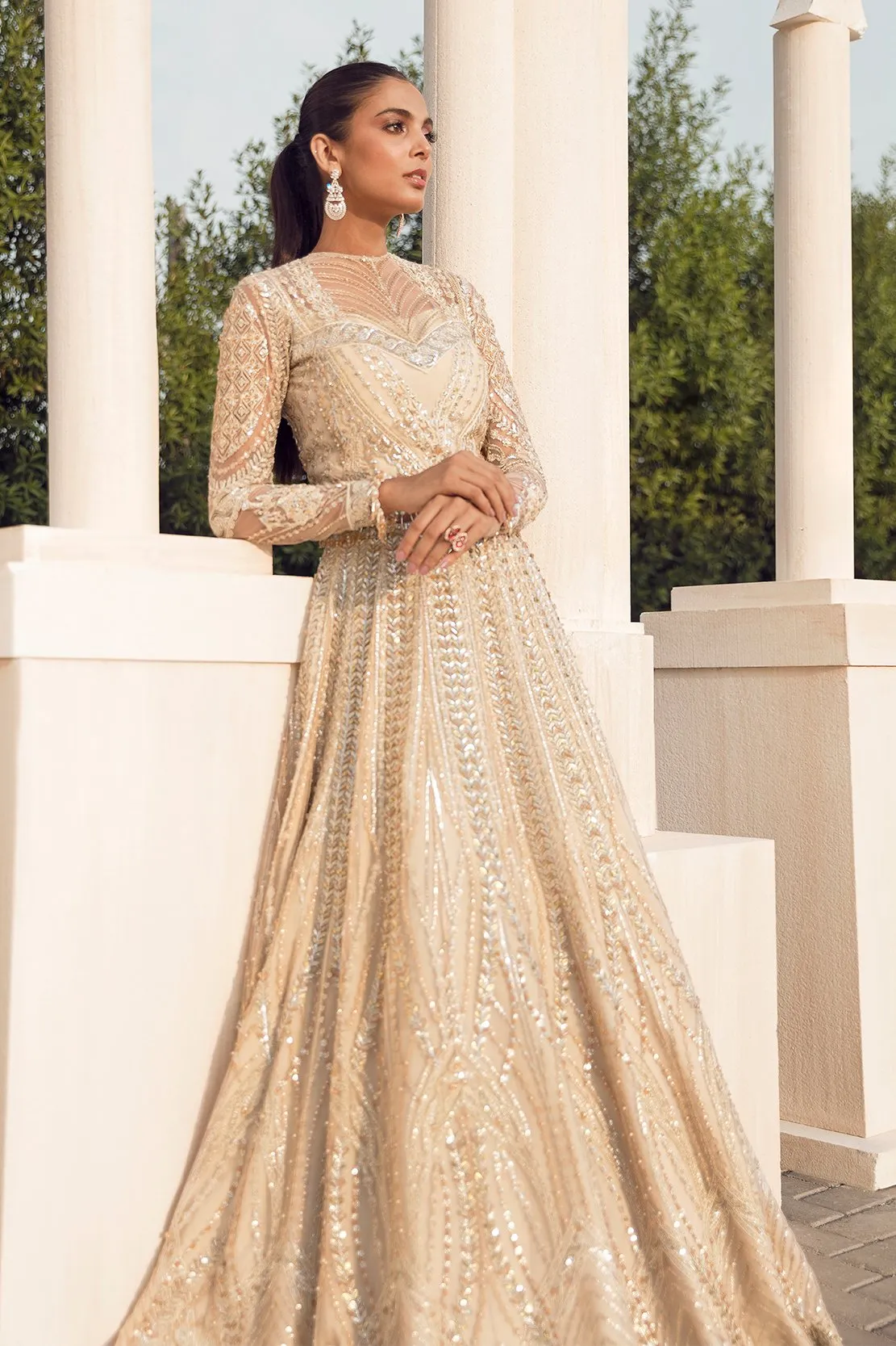 ADARA | Reign Reignaissance Luxury Wedding Collection | Unstitched Embroidered Net Suits with Heavy Handwork