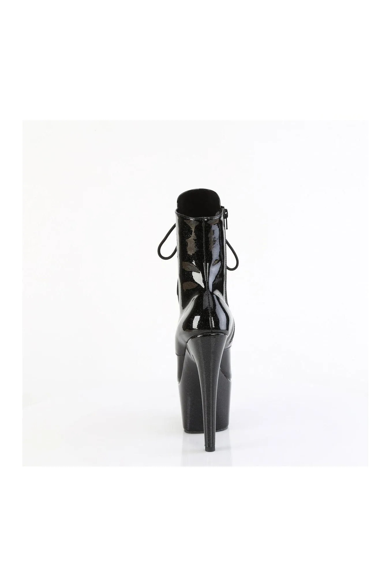 ADORE-1020GP Black Patent Ankle Boot
