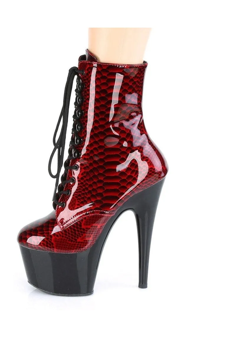 ADORE-1020SP Exotic Boot | Red Patent