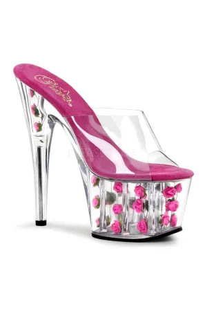 ADORE-701FL Platform Slide  | Clear Vinyl