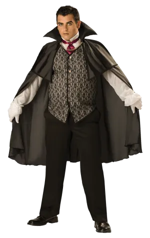 Adult Plus Size Midnight Vampire Costume