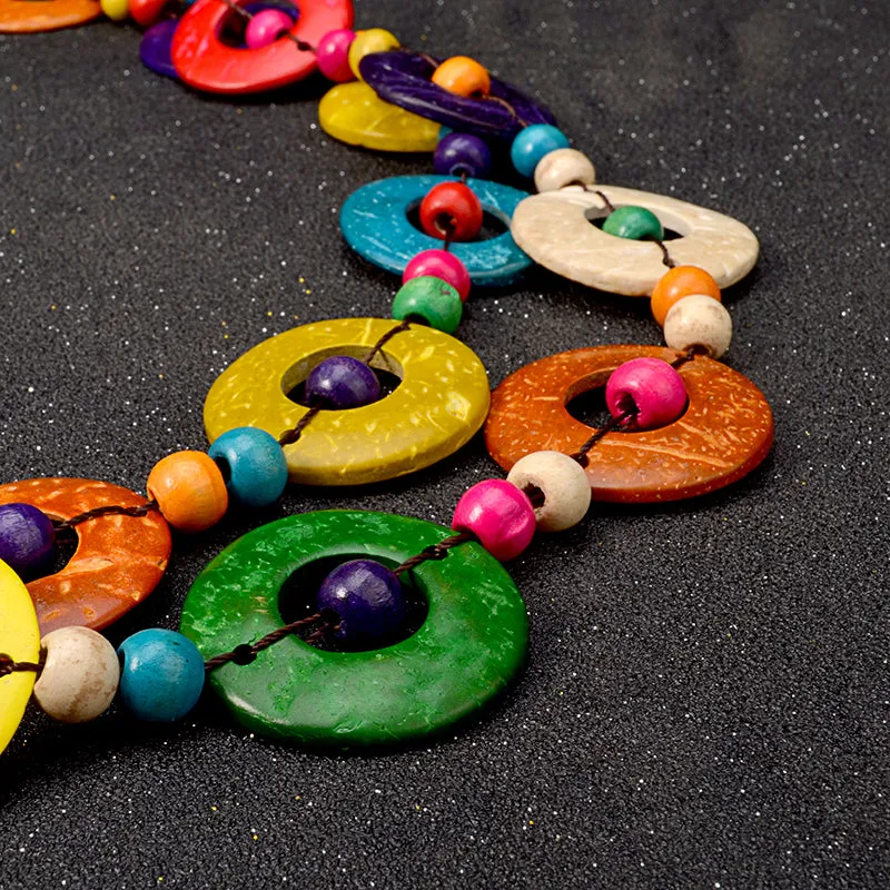 African Circular Bead Jewelry