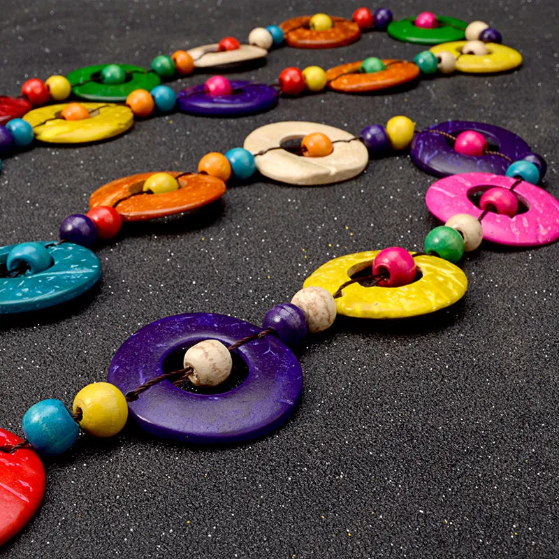 African Circular Bead Jewelry
