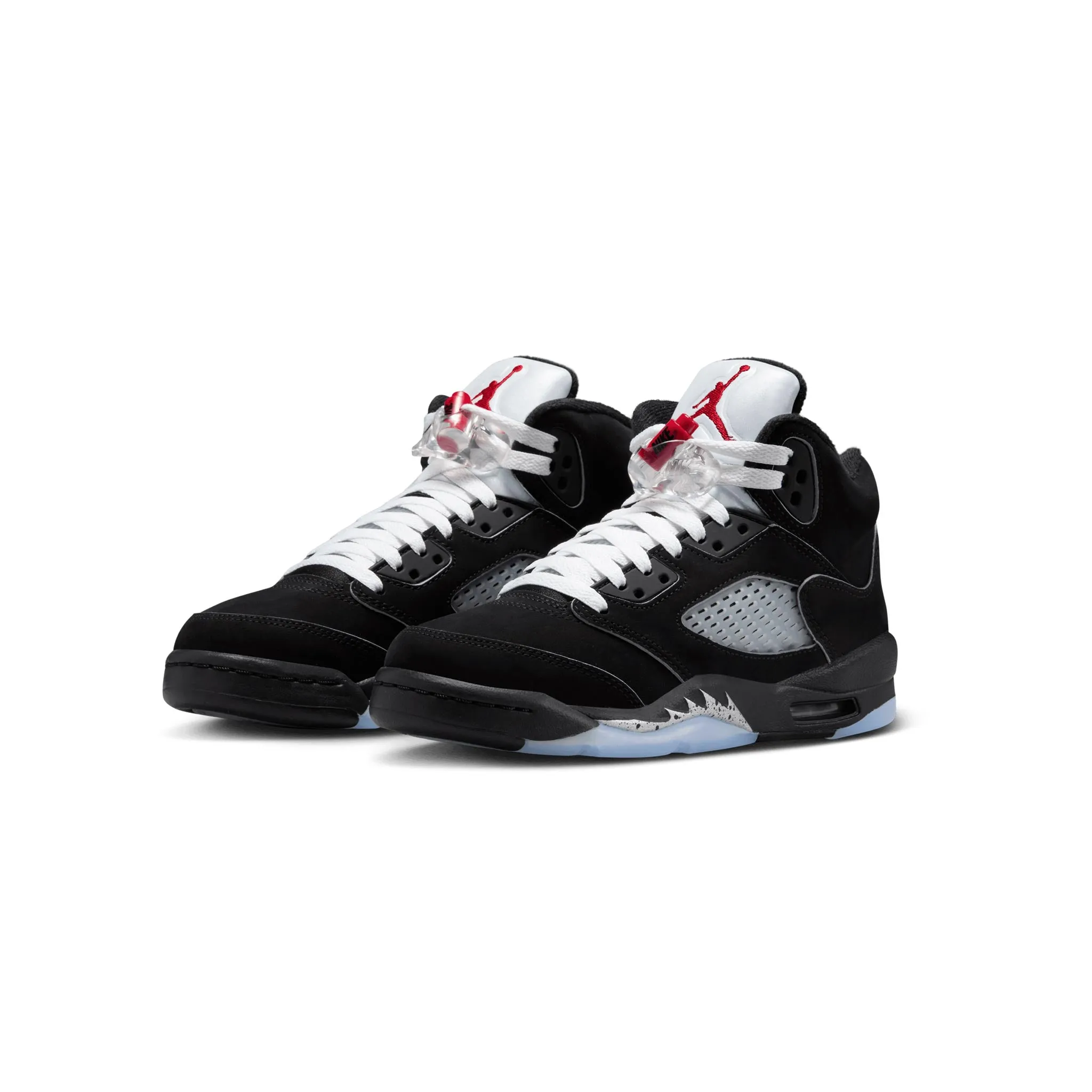 Air Jordan 5 Retro OG GS Black/White-Metallic Silver HF3976-001