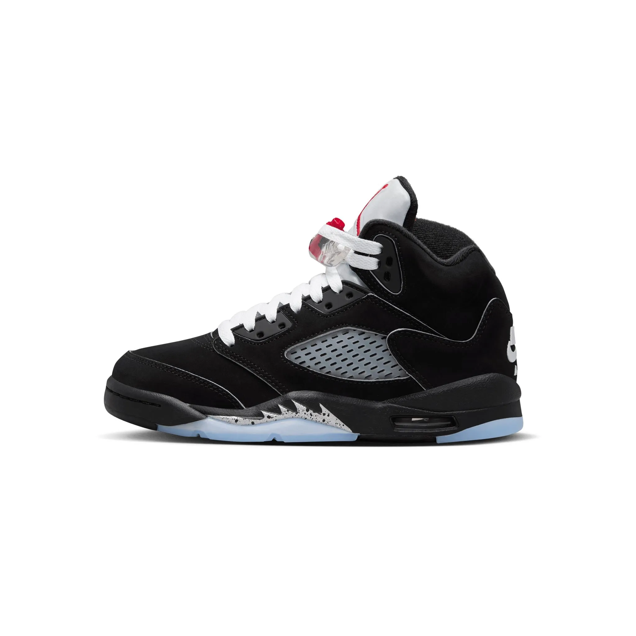 Air Jordan 5 Retro OG GS Black/White-Metallic Silver HF3976-001
