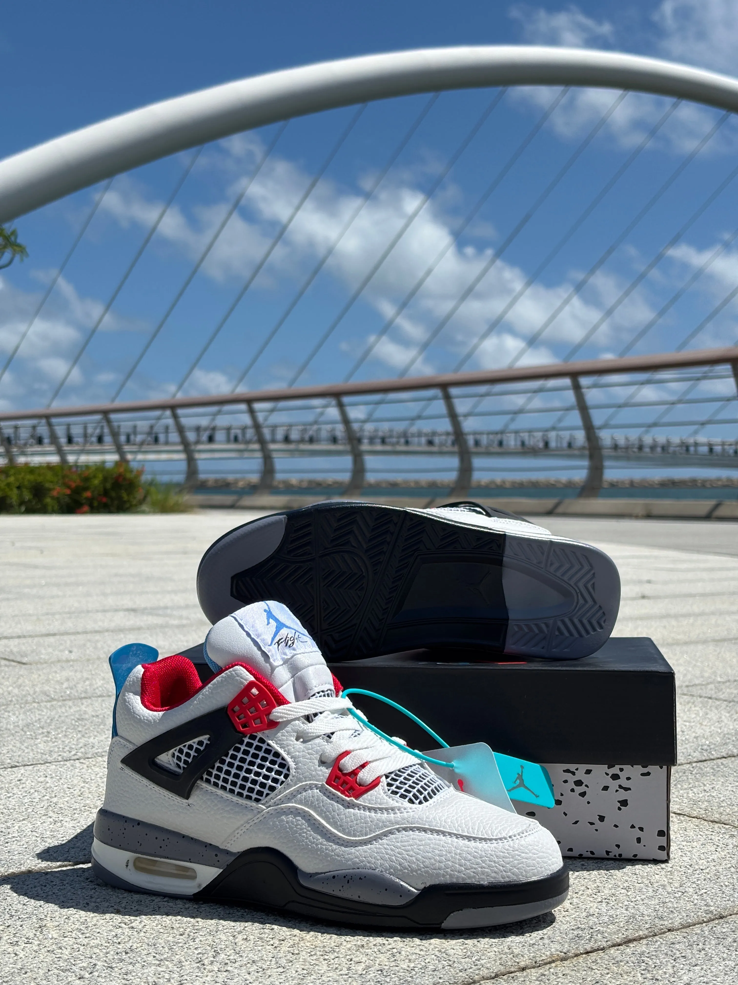 AIR JORDAN RETRO 4-WHITE