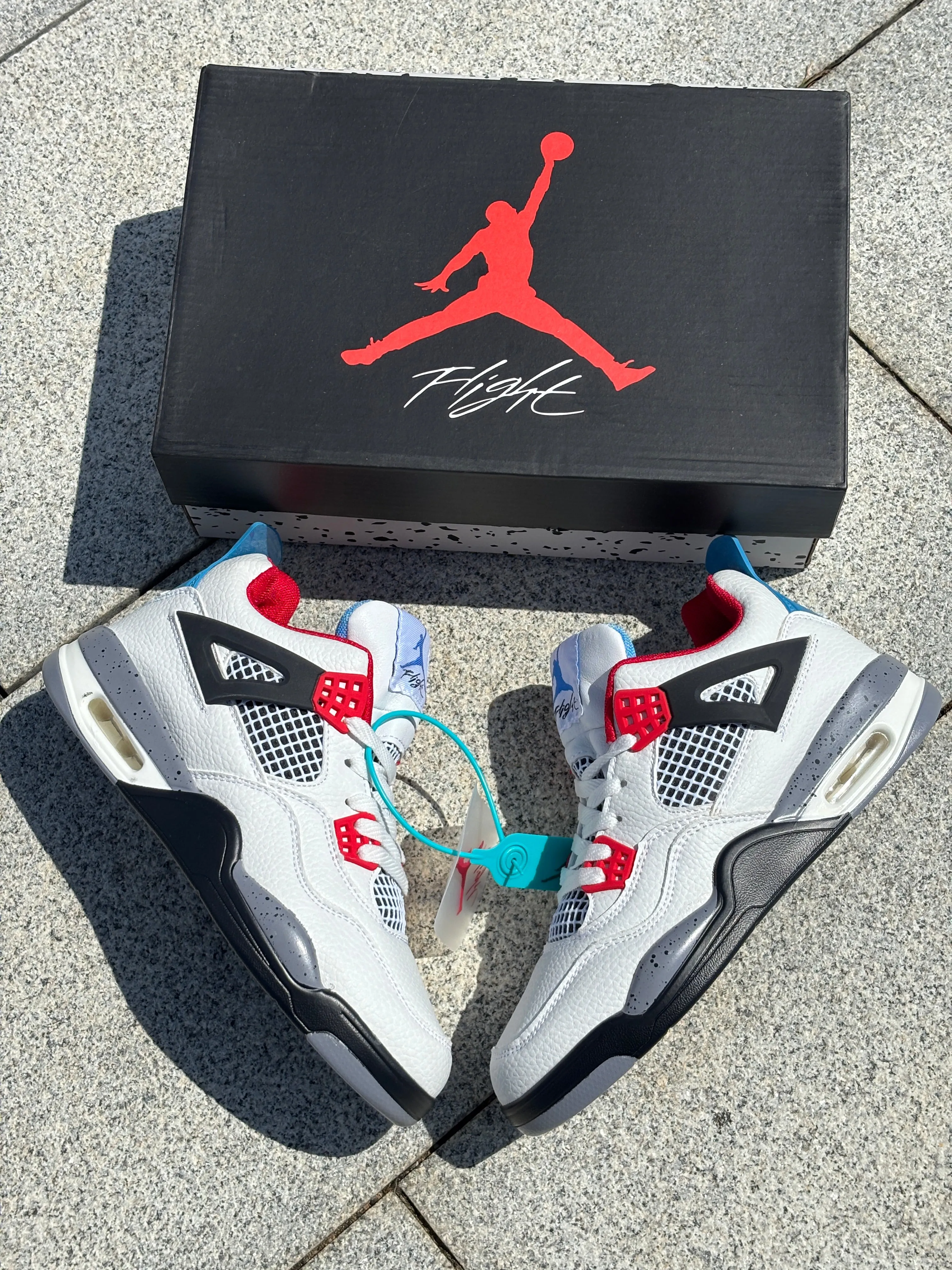 AIR JORDAN RETRO 4-WHITE