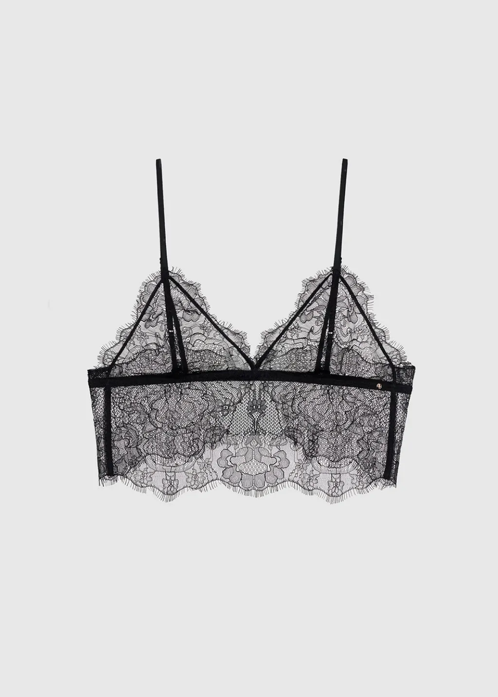 Anine Bing Lace Bralette in Black