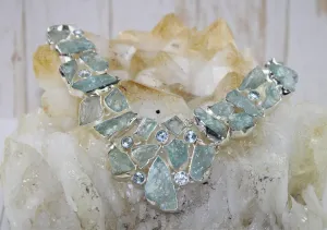 Aquamarine & Blue Topaz Necklace