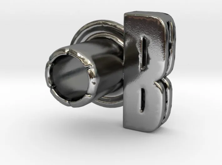 (B) Round 3D Eyelet 3/16 Inch Left Hole