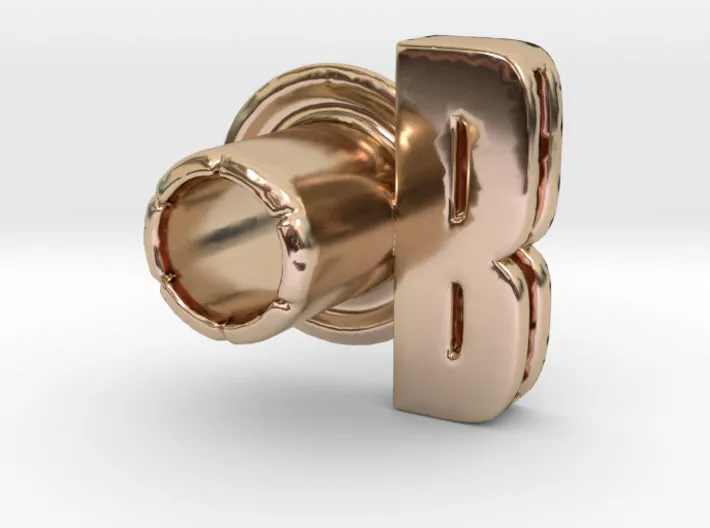 (B) Round 3D Eyelet 3/16 Inch Left Hole
