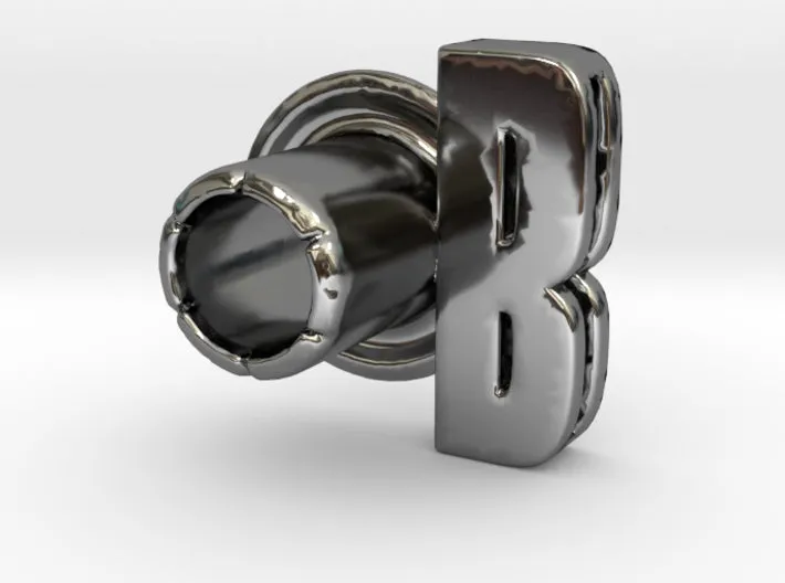(B) Round 3D Eyelet 3/16 Inch Left Hole