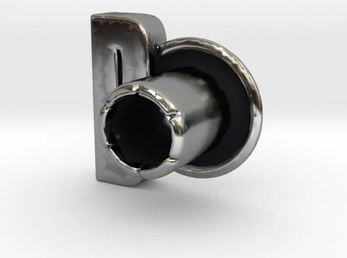 (B) Round 3D Eyelet 3/16 Inch Right Hole