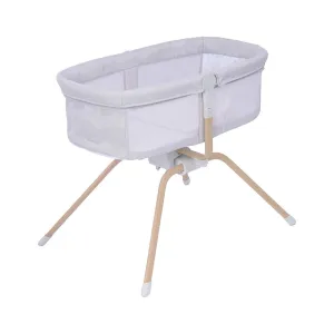 Babymore Air Motion Gliding Crib - Grey