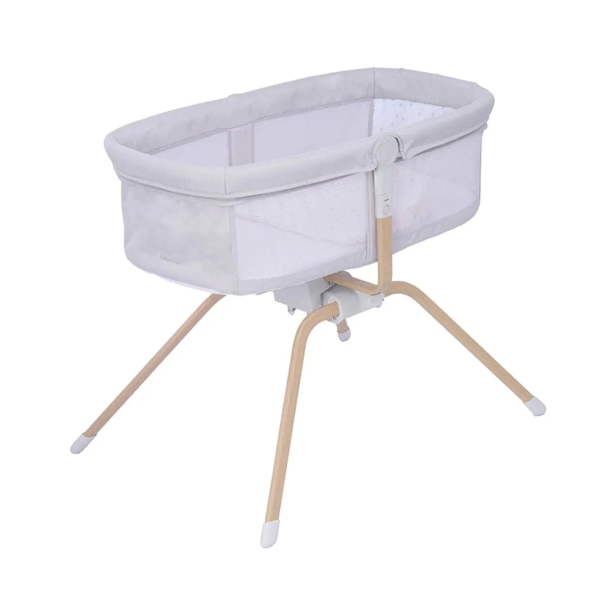 Babymore Air Motion Gliding Crib - Grey