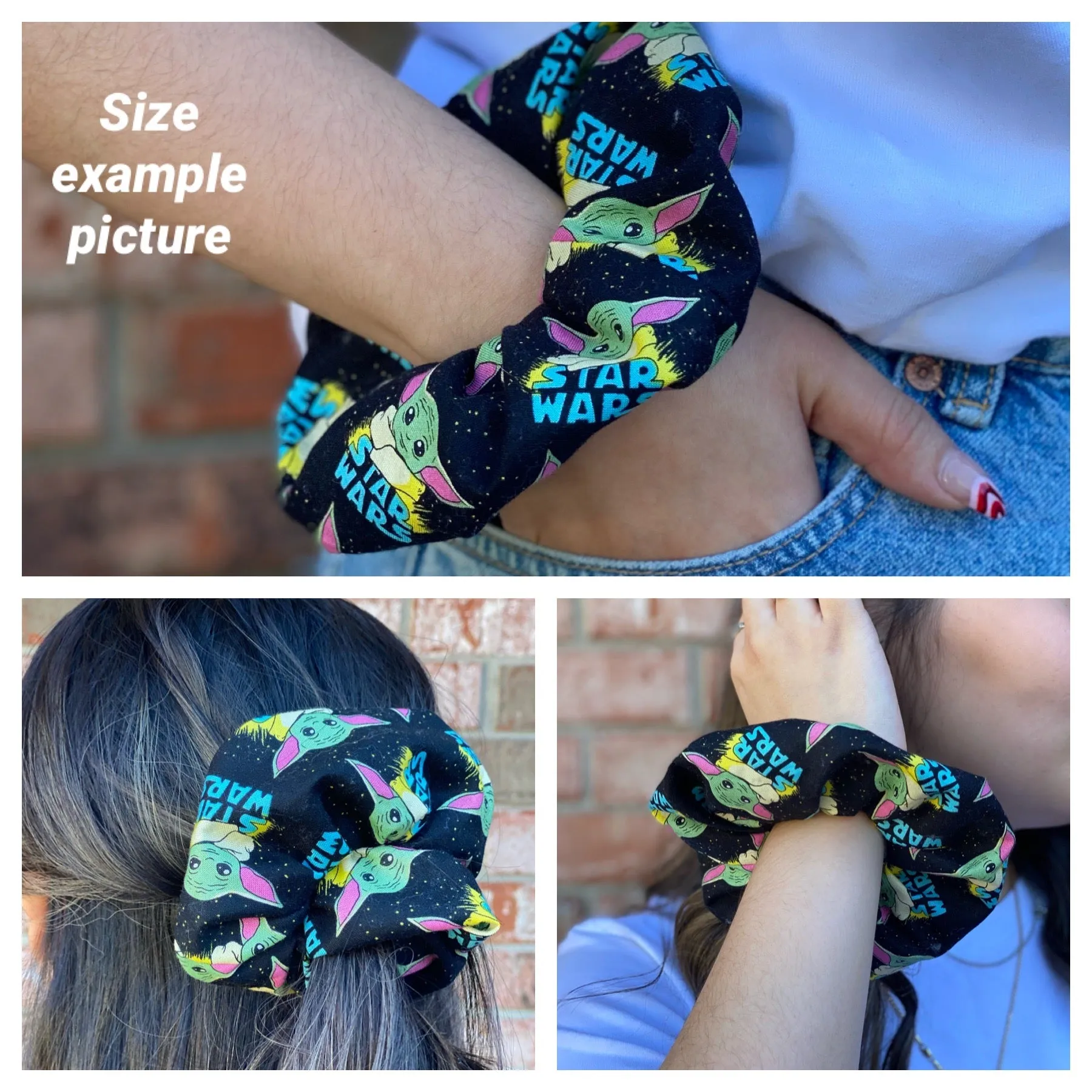 Ballerina Shoes Scrunchie Hair Tie