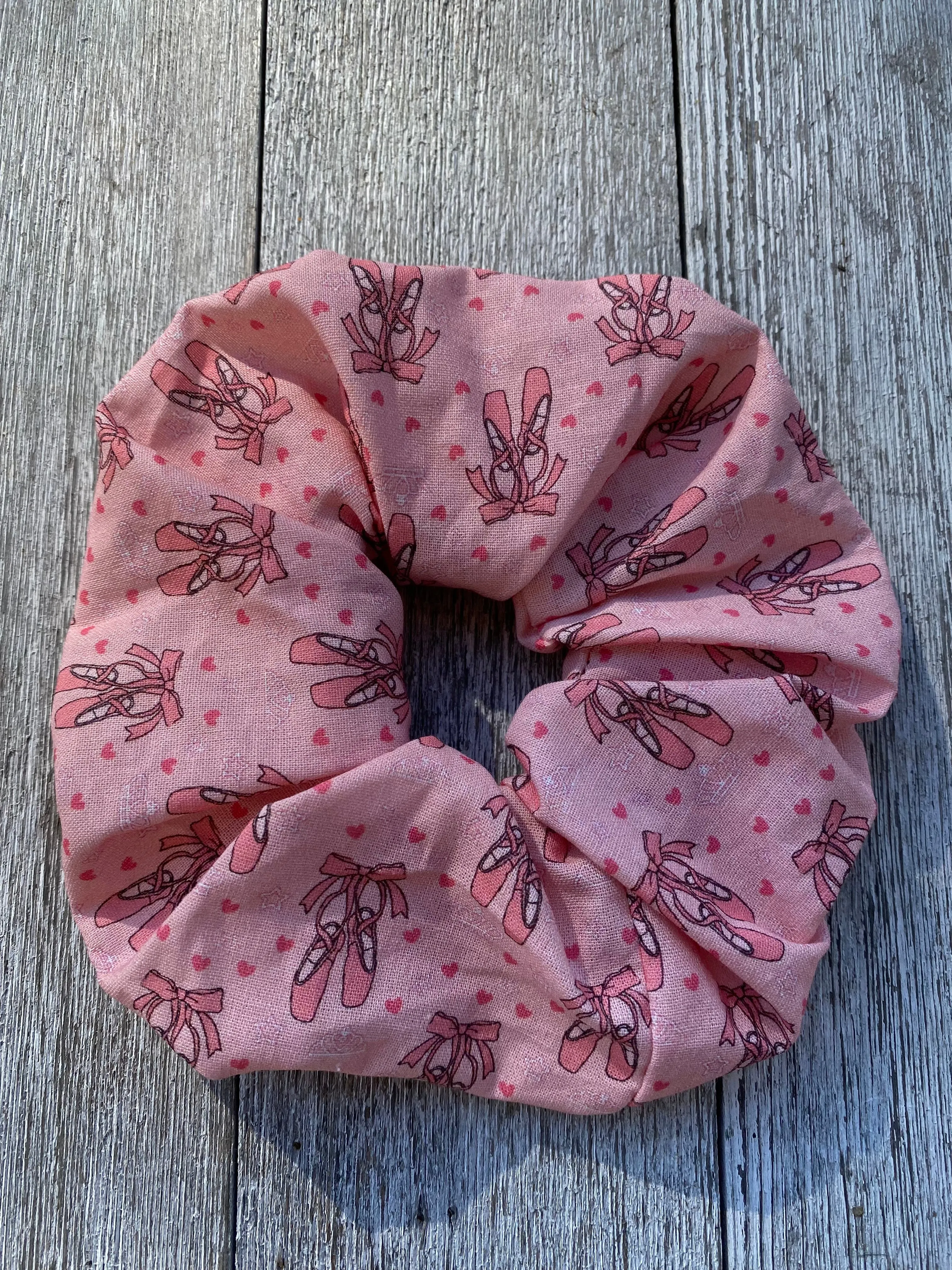 Ballerina Shoes Scrunchie Hair Tie