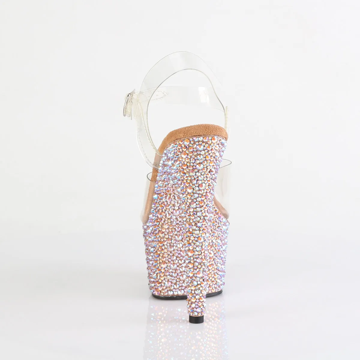 BEJEWELED-708MS  Clear/Rose Gold Multi RS