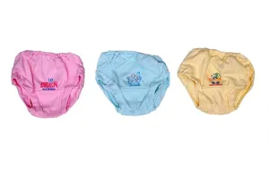 BelleGirl 100% Cotton Panties Combo With Light Colour, Pack of 3