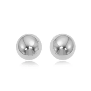 Ben Garelick Sterling Silver 8MM Ball Stud Earring