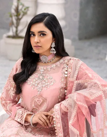 BL 303| Emaan Adeel Belle Robe Vol 3 | Unstitched Embroidered Luxury Chiffon Suits