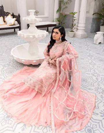 BL 303| Emaan Adeel Belle Robe Vol 3 | Unstitched Embroidered Luxury Chiffon Suits