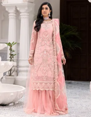 BL 303| Emaan Adeel Belle Robe Vol 3 | Unstitched Embroidered Luxury Chiffon Suits