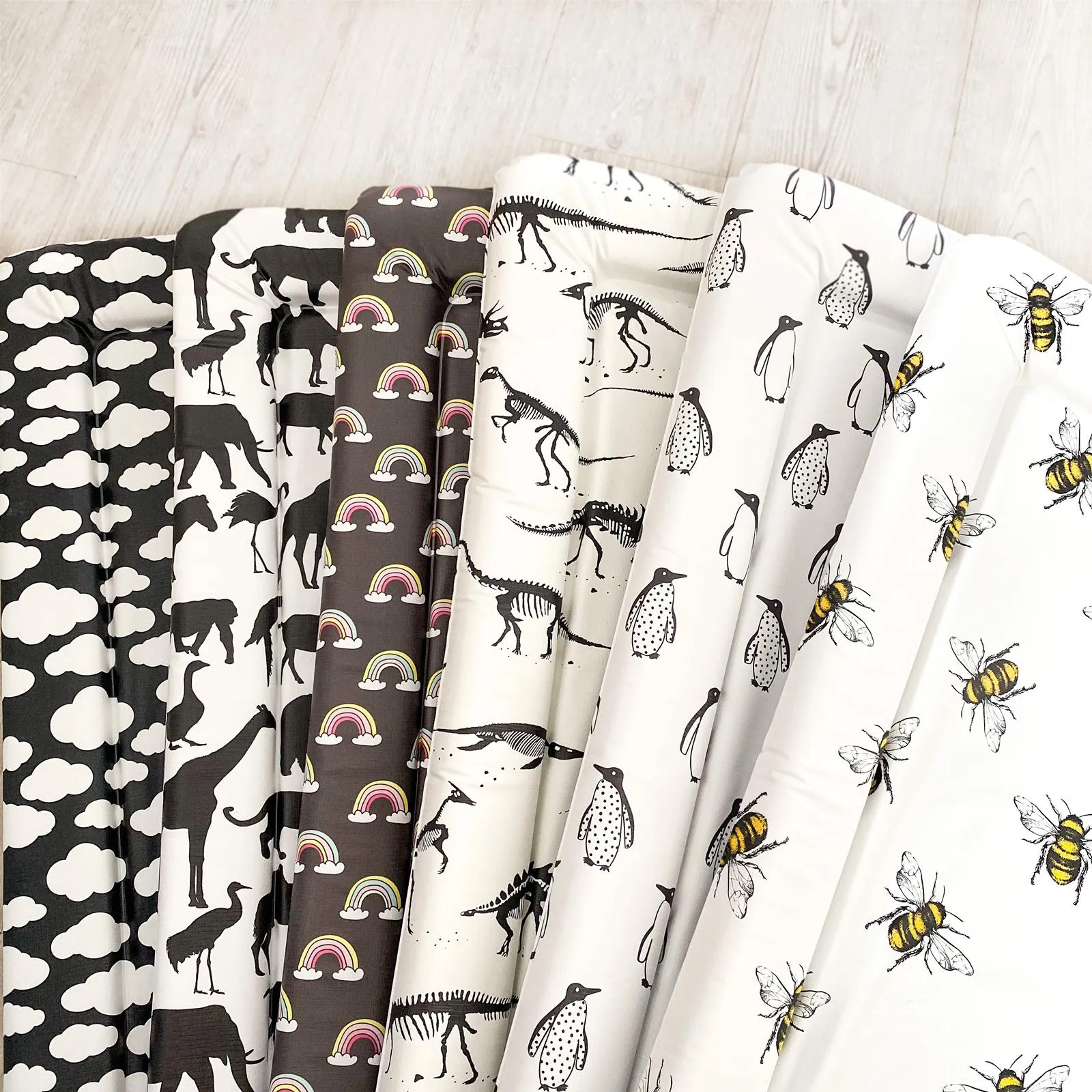 Black Cloud Changing Mat (all sizes)