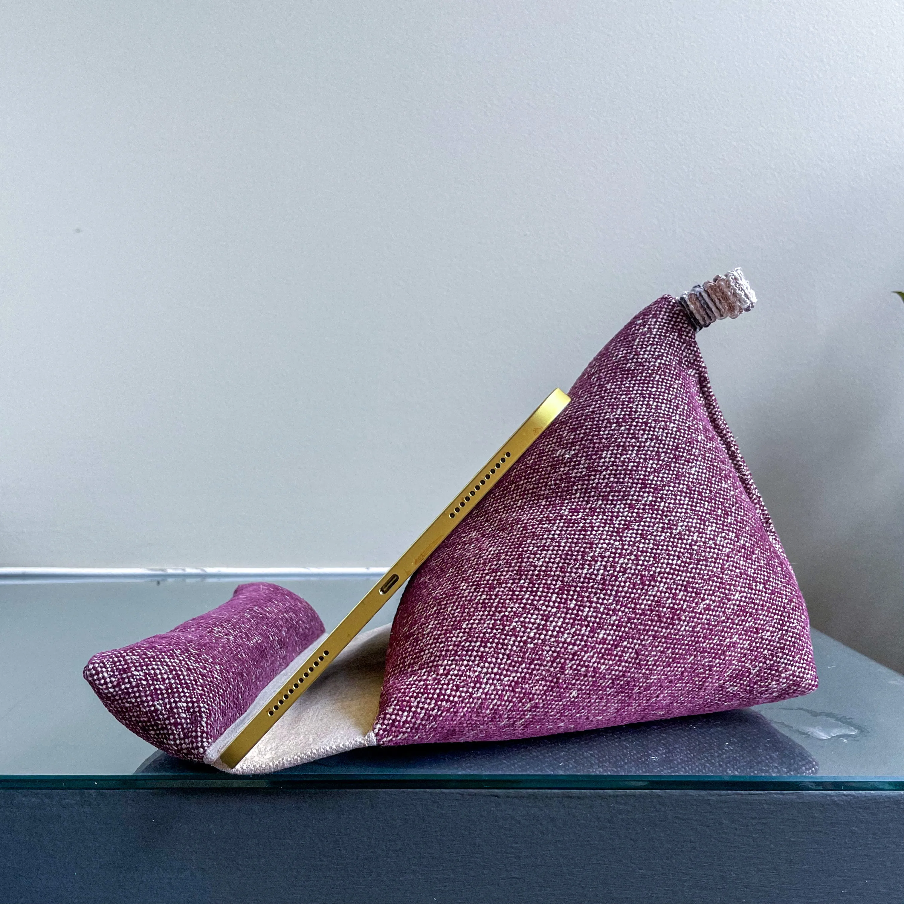 Blue & Purple Tablet Pillows