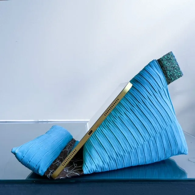 Blue & Purple Tablet Pillows