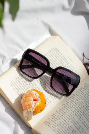 Butterfly Square Designer Monogram Sunglasses