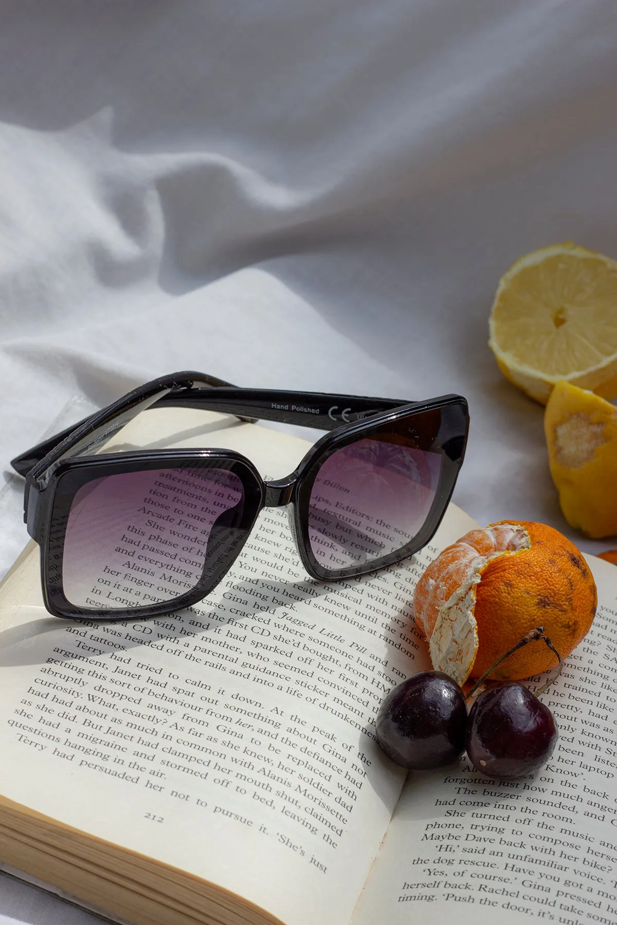 Butterfly Square Designer Monogram Sunglasses