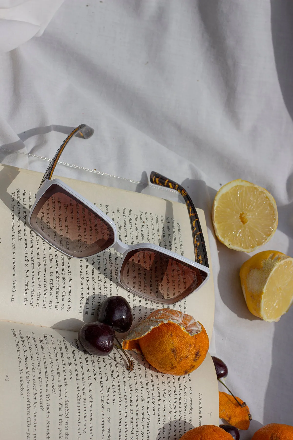 Butterfly Square Designer Monogram Sunglasses