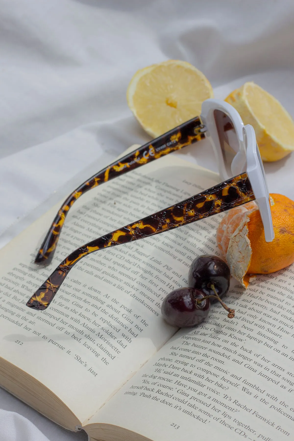 Butterfly Square Designer Monogram Sunglasses