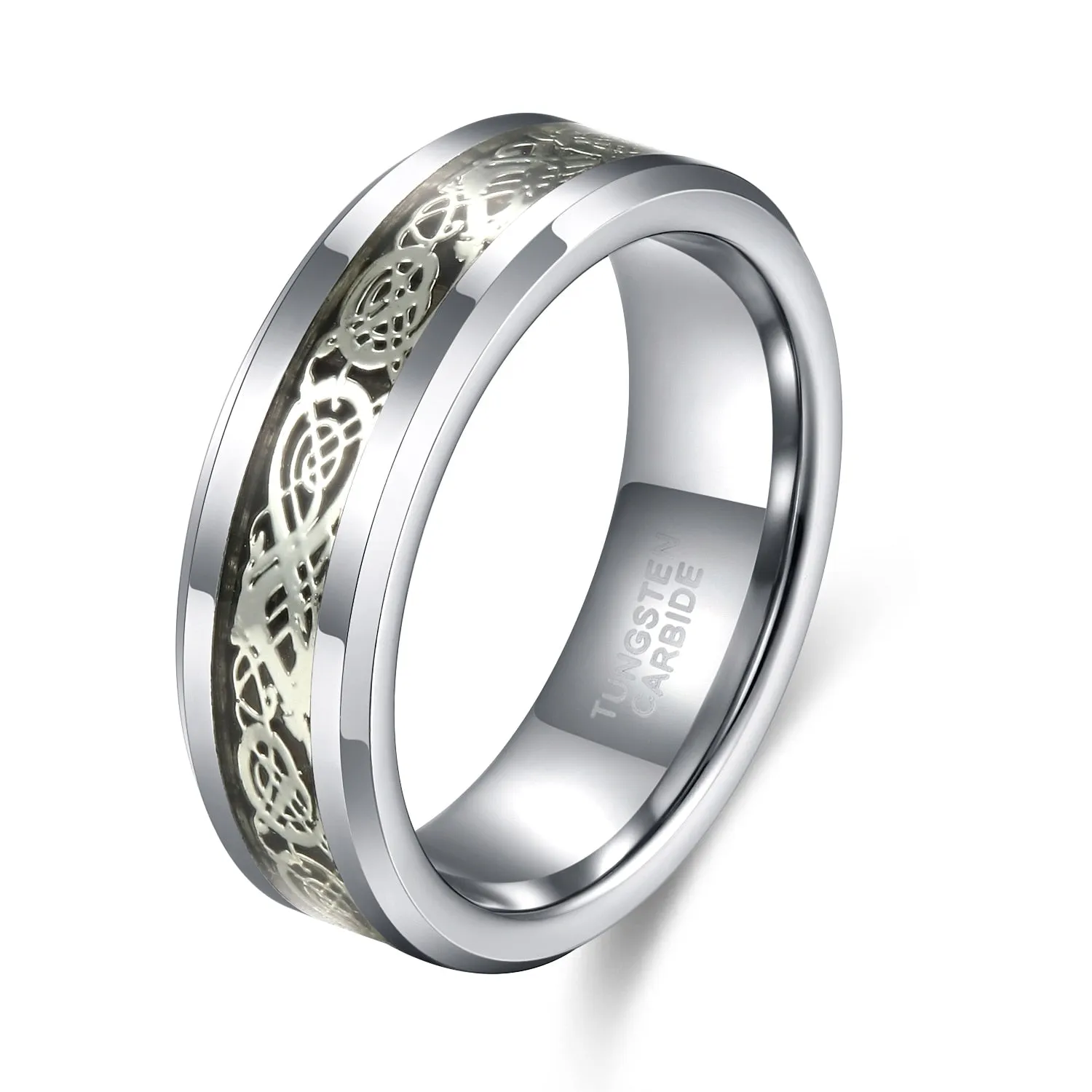 Carbide Ring Luxury Wedding Dragon Fashion Jewelry Comfort