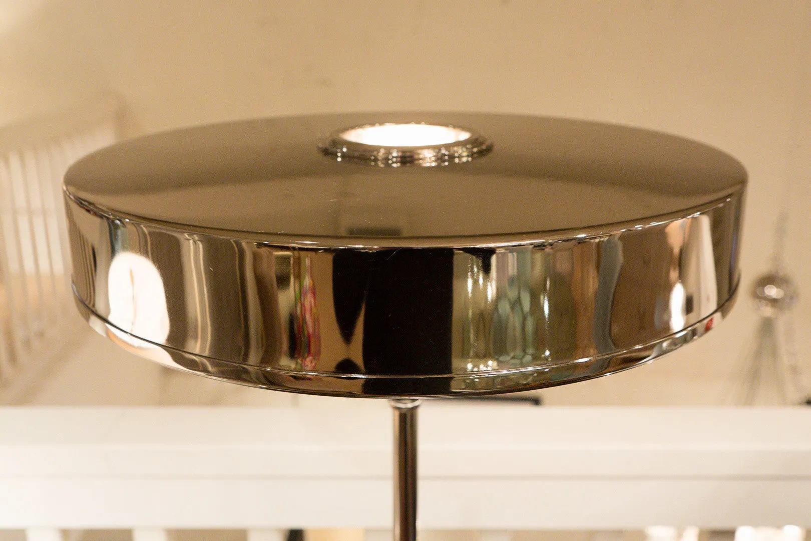 Carlo Polished Nickel Table Lamp - Visual Comfort